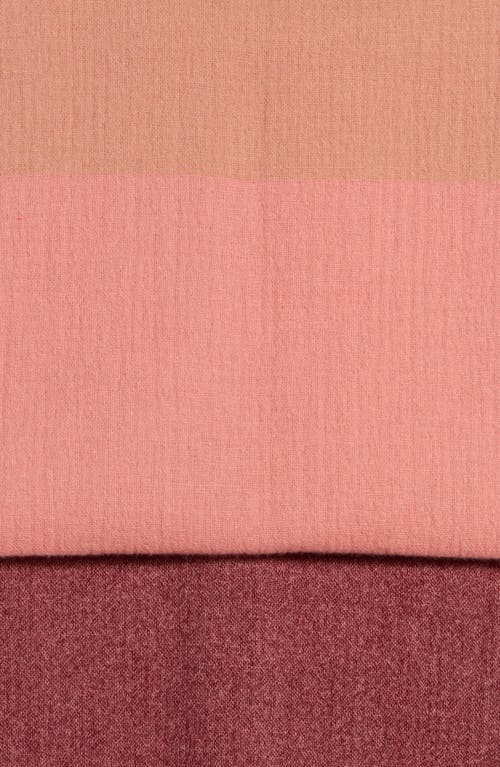 Rag & Bone Millie Colorblock Wool Scarf In Multi