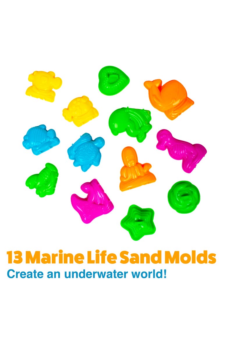 USA Toyz Sand Molds Beach Toys - 23pk, Alternate, color, Multi Color