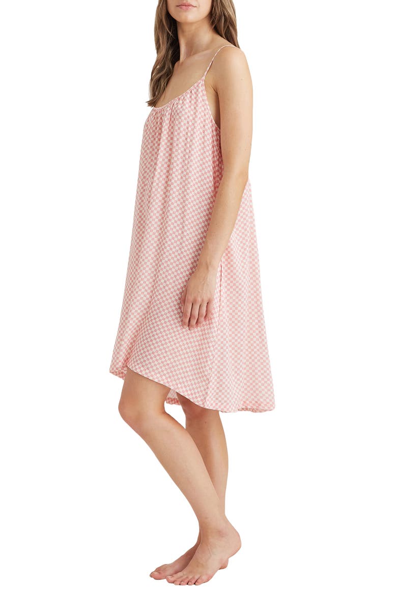 Papinelle Anais Strappy Cotton Blend NIghtgown, Alternate, color,