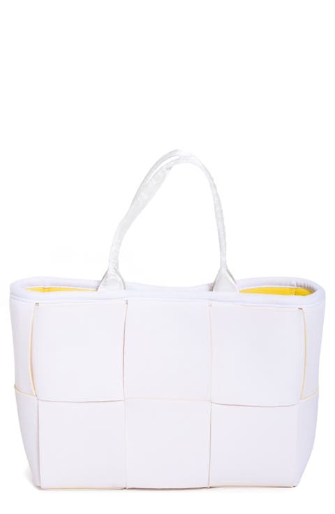 Water Resistant Woven Neoprene Mini Tote Bag