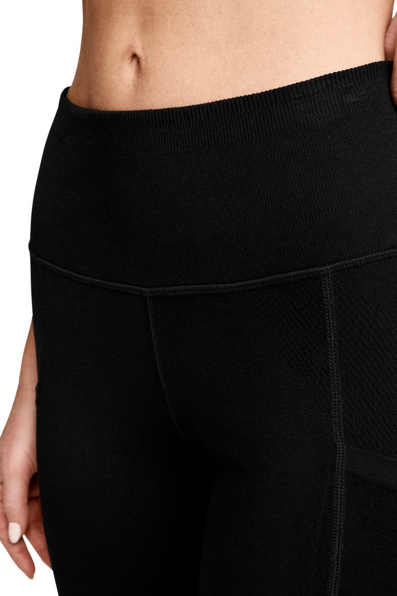 Women's EverActive Blur The Lines Legging, Alternate, color, Black