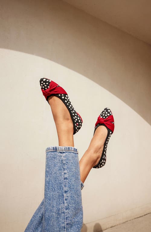 Vivaia Almond-toe Knotted Flats