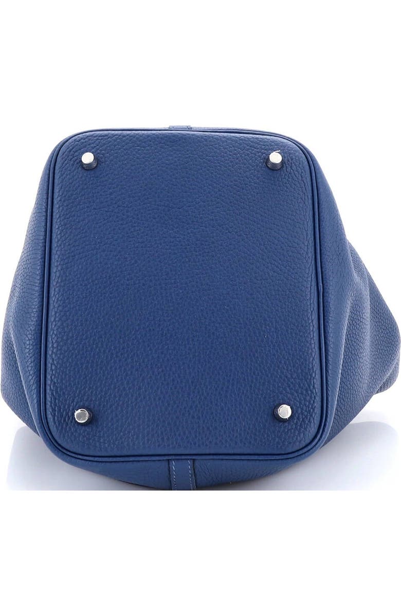 Pre-Owned Hermes Eclat Picotin Lock Bag Clemence MM, Alternate, color, Deep Bleu/Anemone