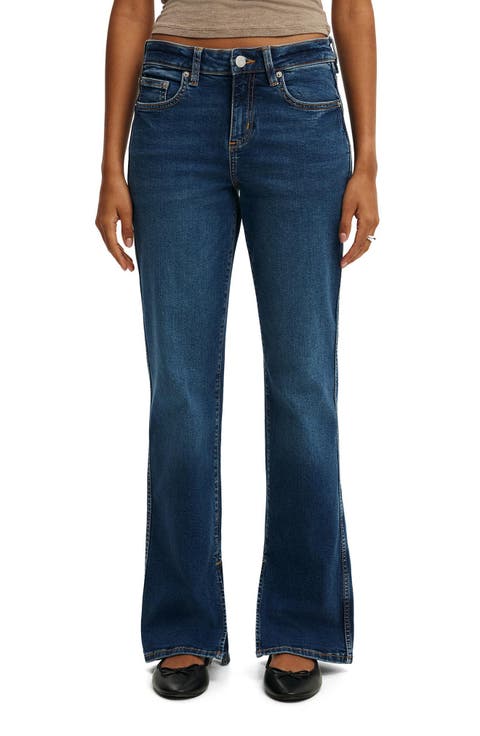 Stretch Slim Straight Leg Jeans