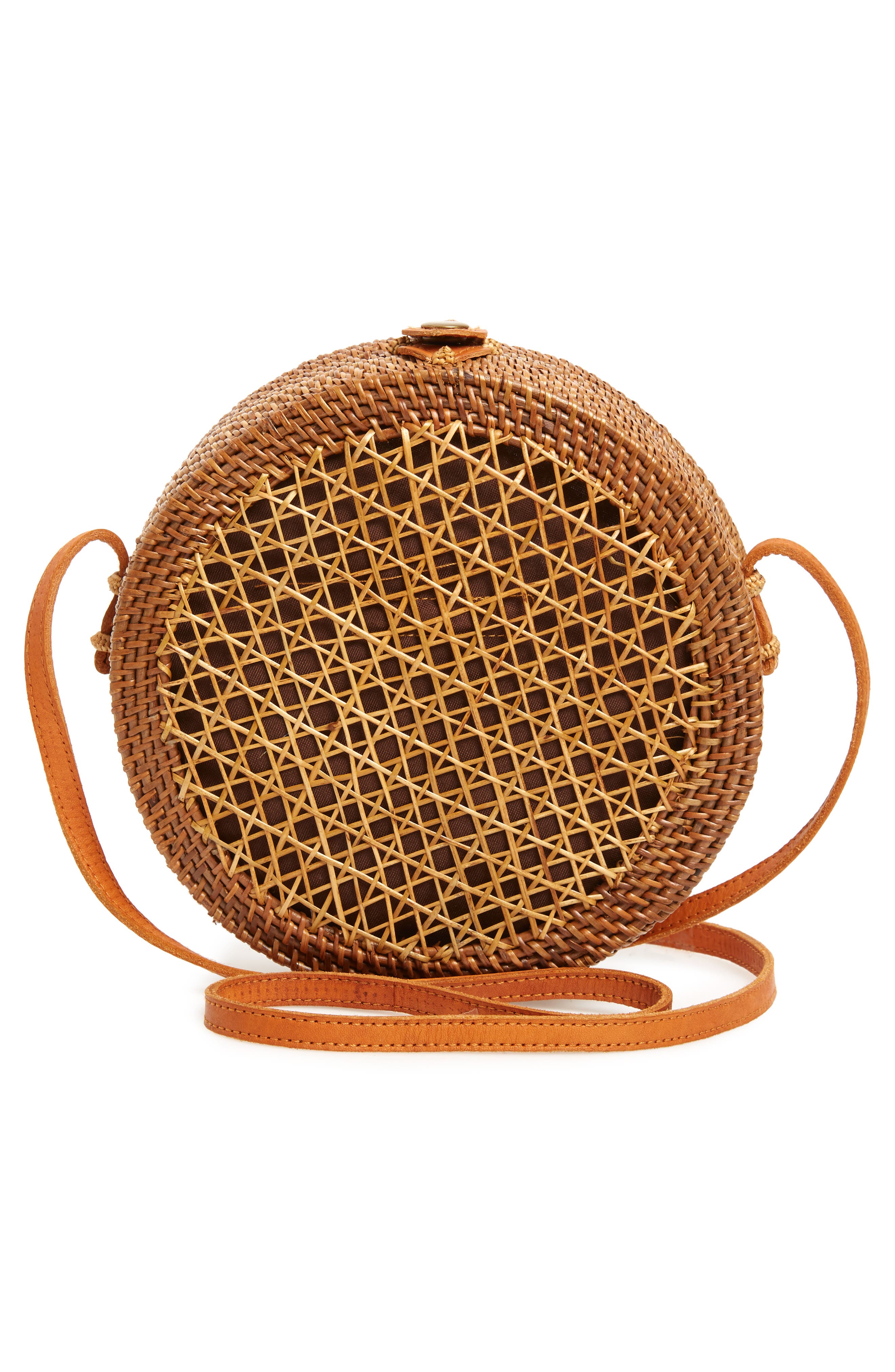 Street Level Woven Canteen Crossbody Bag, Alternate, color, 