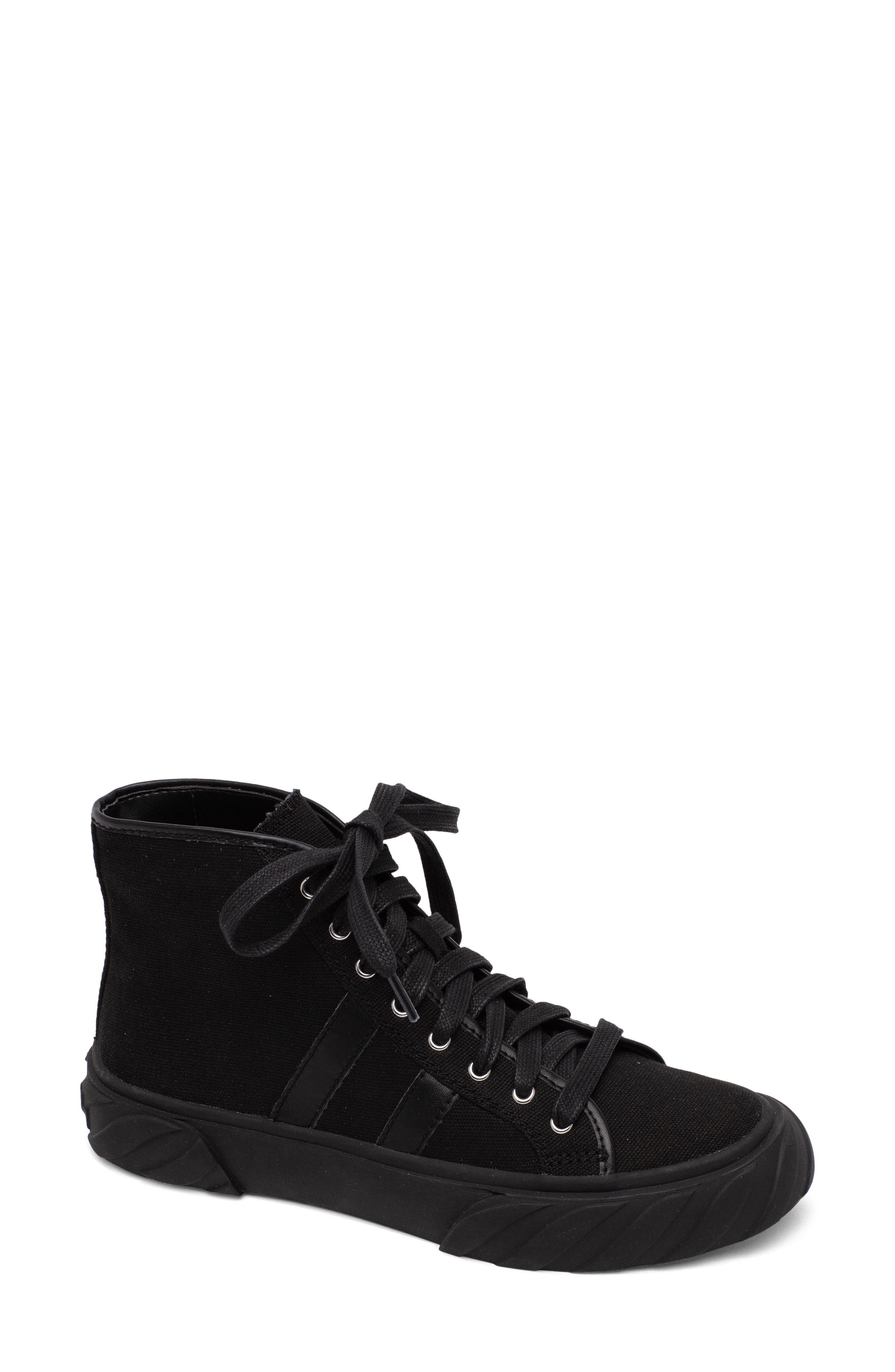 Getaway High Top Sneaker, Main, color, BLACK CANVAS