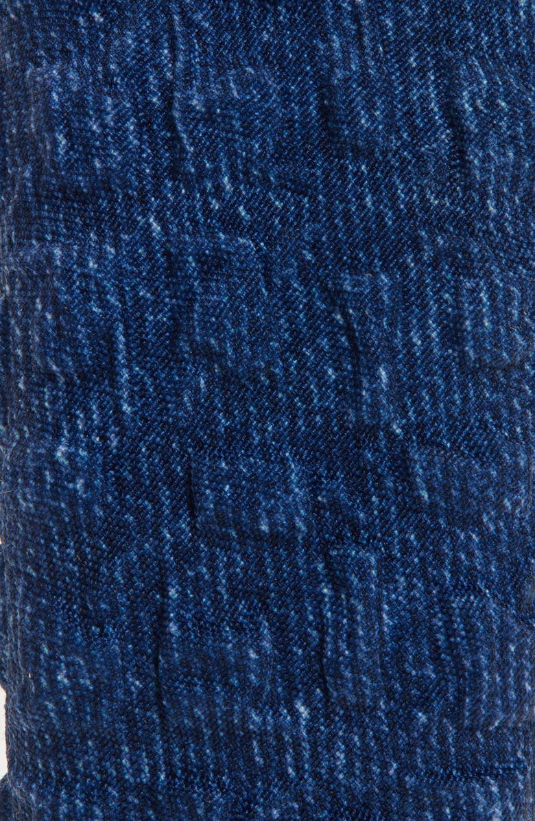 L. Erickson Oakley Denim Seersucker Headband, Alternate, color, Dark Wash