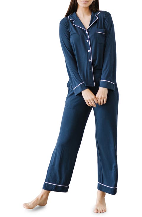 Long Sleeve Knit Pajamas