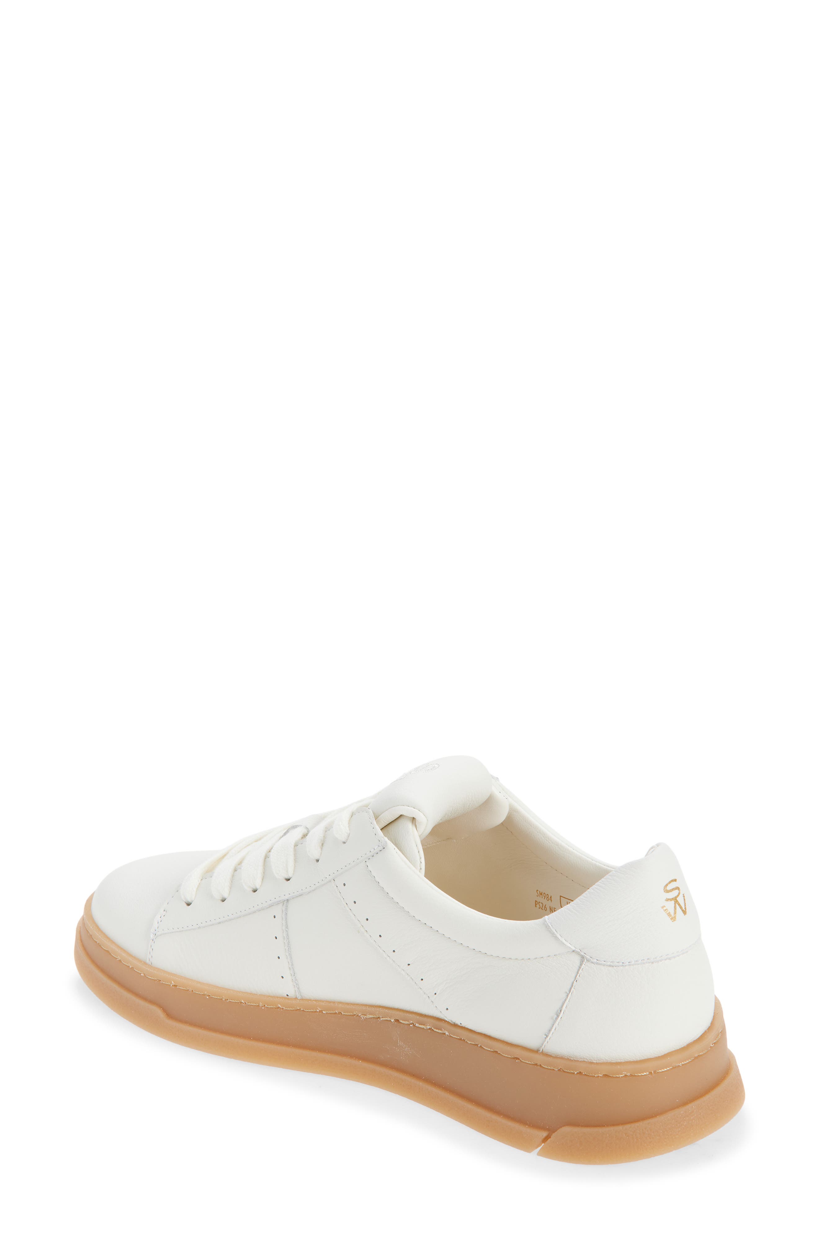 Stuart Weitzman Ellis Sneaker, Alternate, color, Cream.