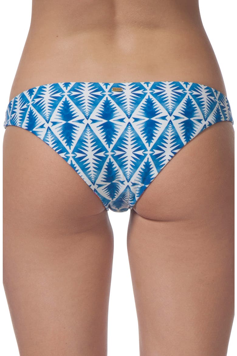 Beach Bazaar Reversible Hipster Bikini Bottoms, Alternate, color, BLUE