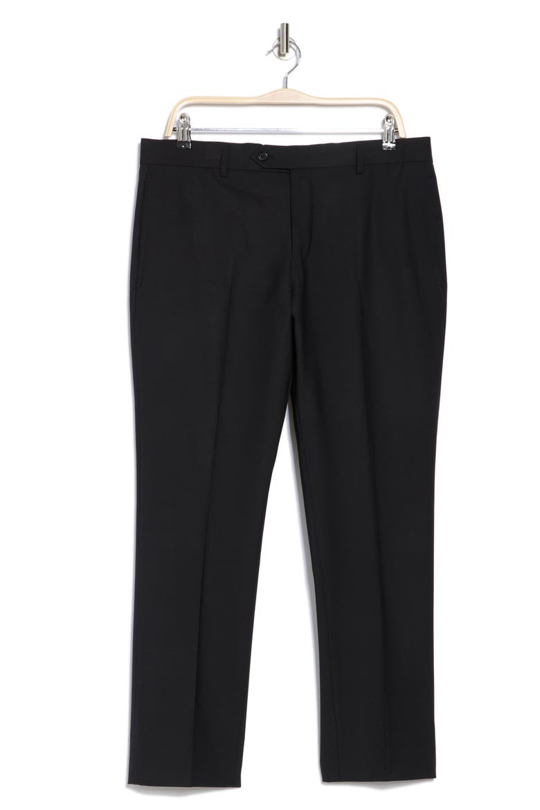 Classic Fit Suit Pants, Alternate, color, BLACK