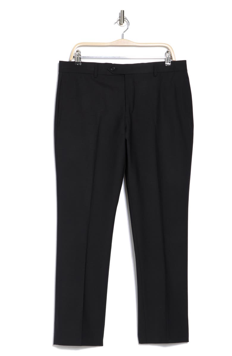 Brooks Brothers Classic Fit Suit Pants, Alternate, color, Black