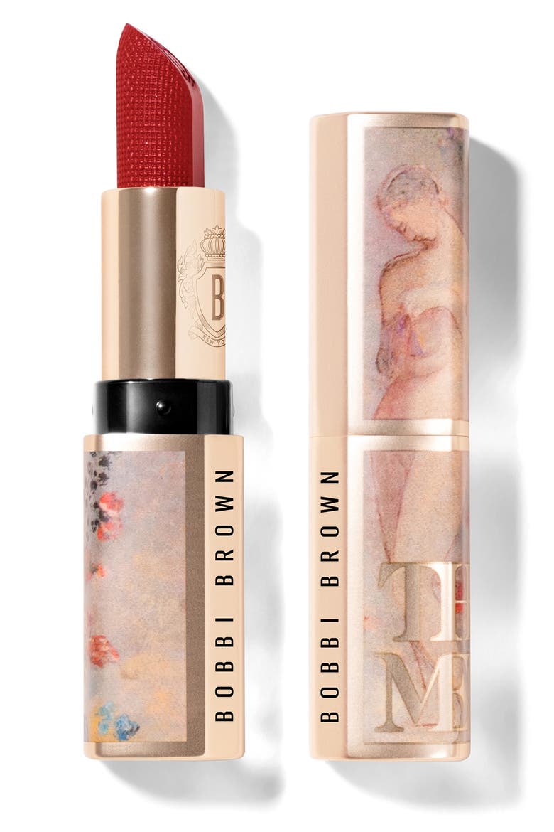 'Bobbi Brown x The Met Luxe Hydrating Lipstick, Main, color, PARISIAN RED