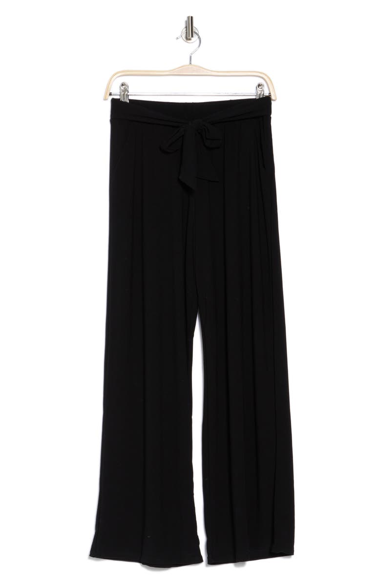 T Tahari Tie Waist Wide Leg Pants, Alternate, color, 