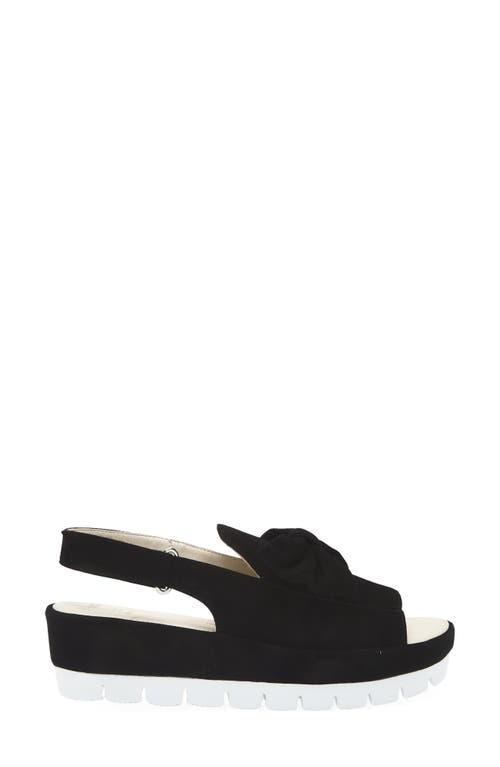 Amalfi By Rangoni Bartali Slingback Sandal In Black