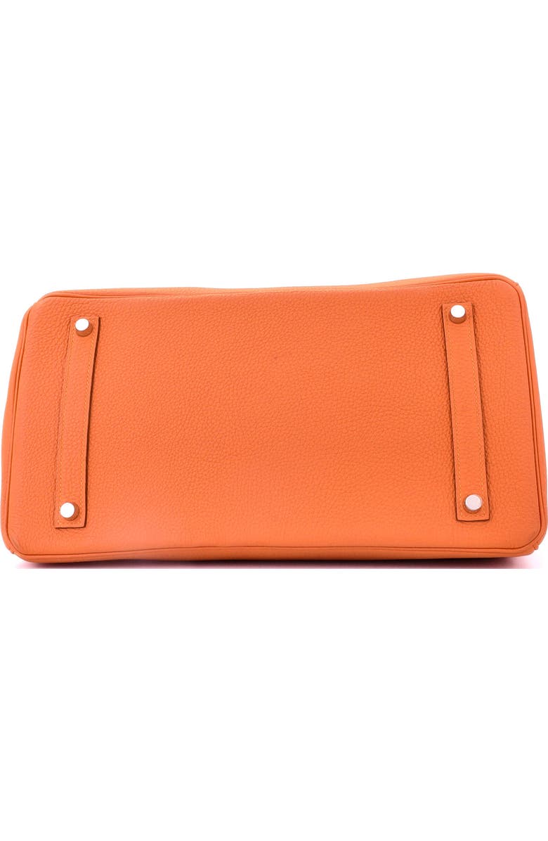 Pre-Owned Hermes Birkin Handbag Orange Togo with Palladium Hardware 35, Alternate, color,