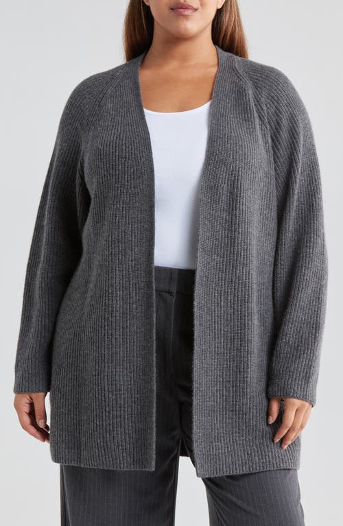 NORDSTROM NORDSTROM LONG OPEN FRONT CARDIGAN 
