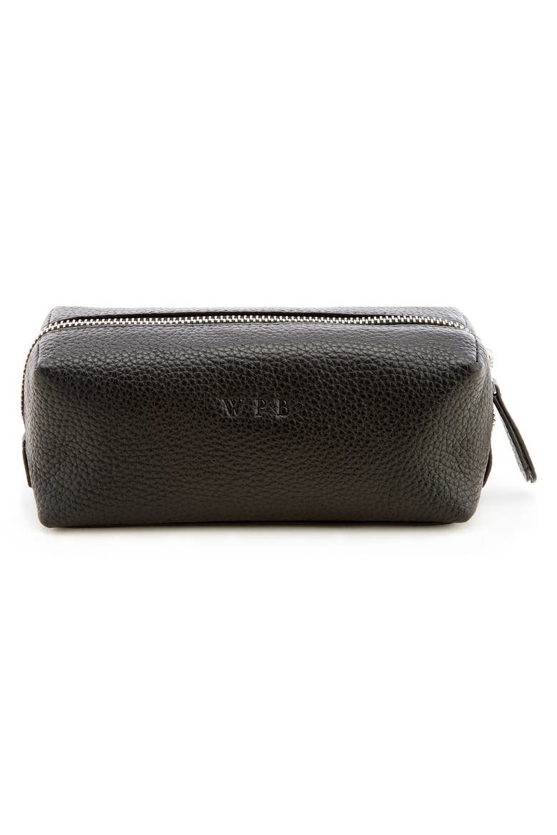 Personalized Utility Bag, Alternate, color, BLACK- GOLD FOIL