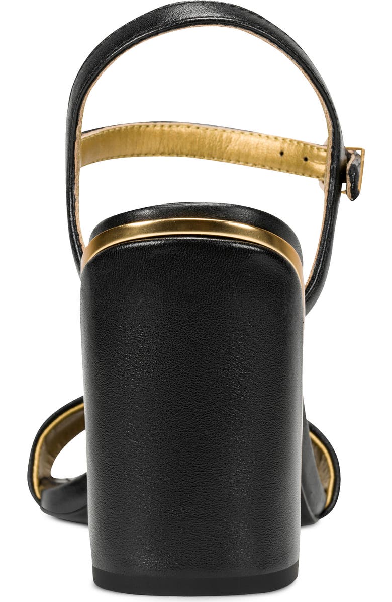 DKNY Seraphina Ankle Strap Sandal, Alternate, color, Black