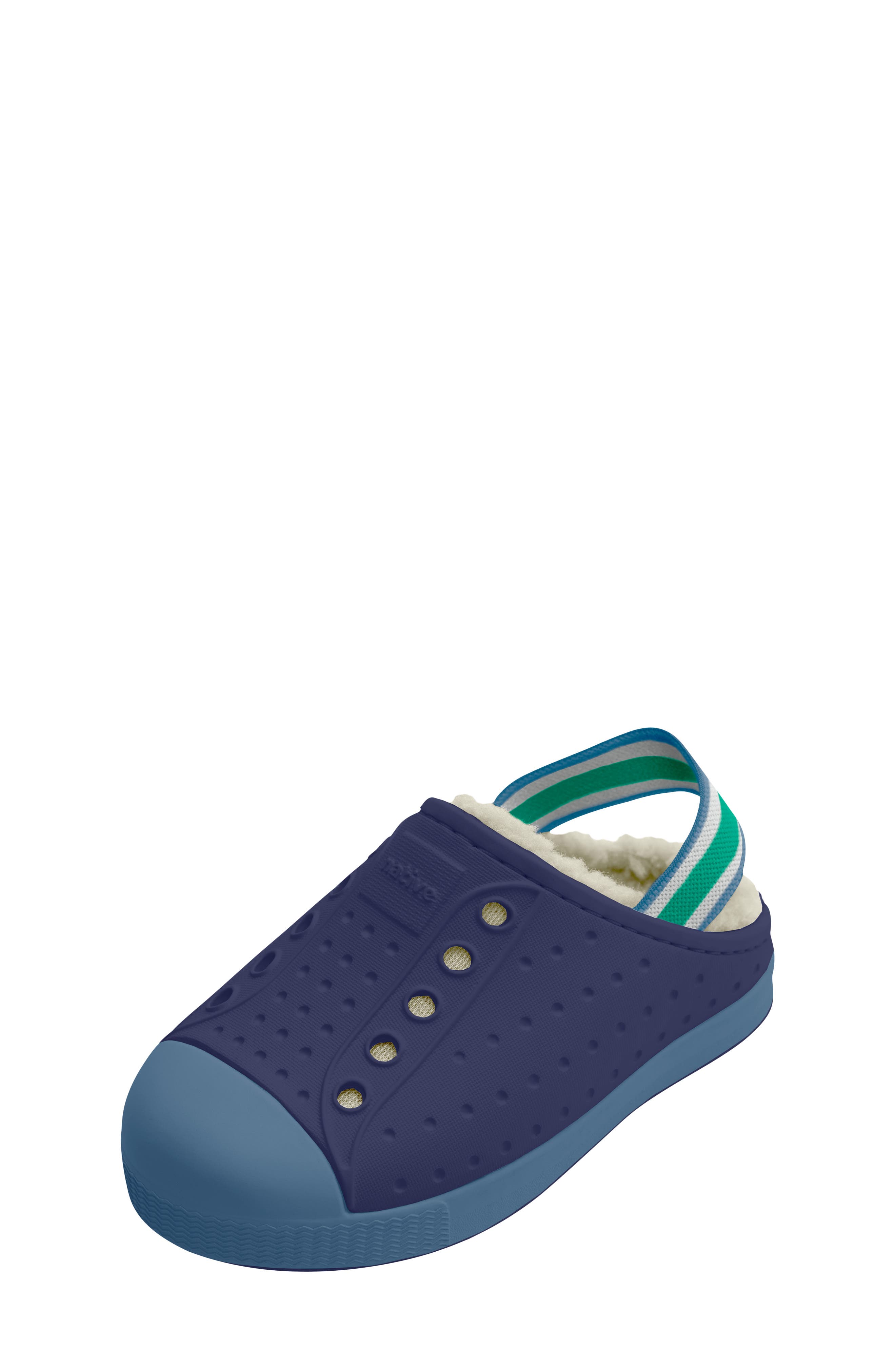 Jefferson Cozy Clog, Main, color, REGATTA BLUE/ OASIS BLUE