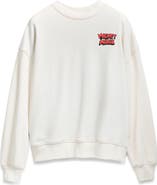 Desigual Mickey & Minnie Mixed Media Sweatshirt
