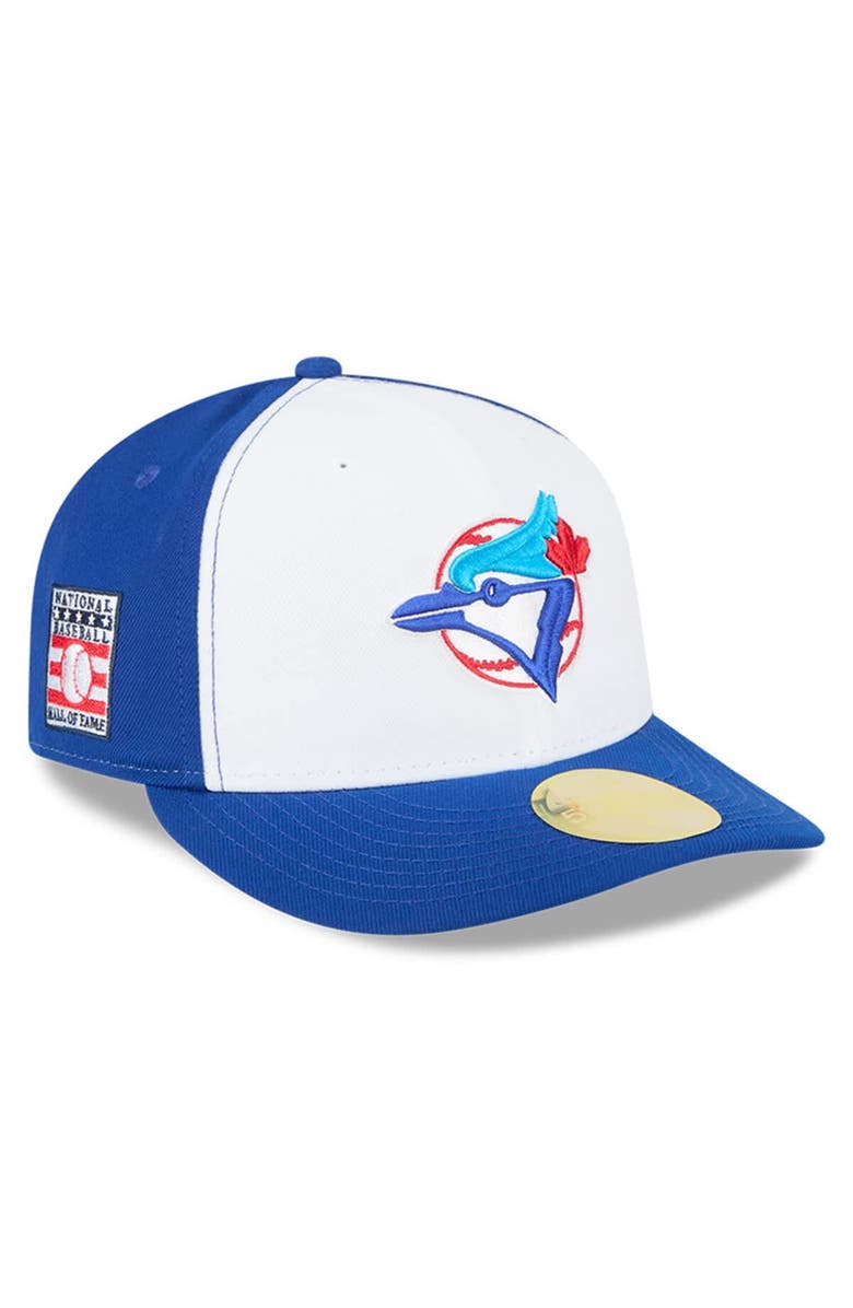 New Era Men's New Era Royal/White Toronto Blue Jays Baseball Hall of Fame 59FIFTY Low Profile Fitted Hat, Main, color, 