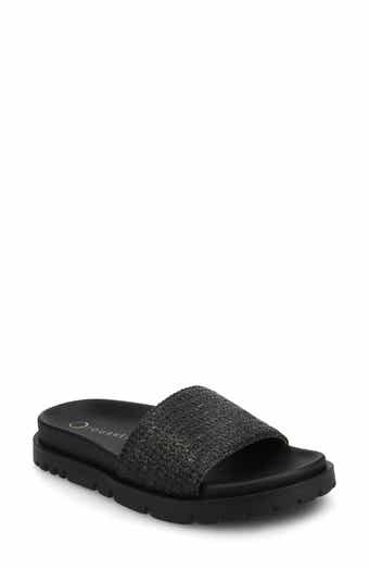 Starr Woven Platform Slide Sandal