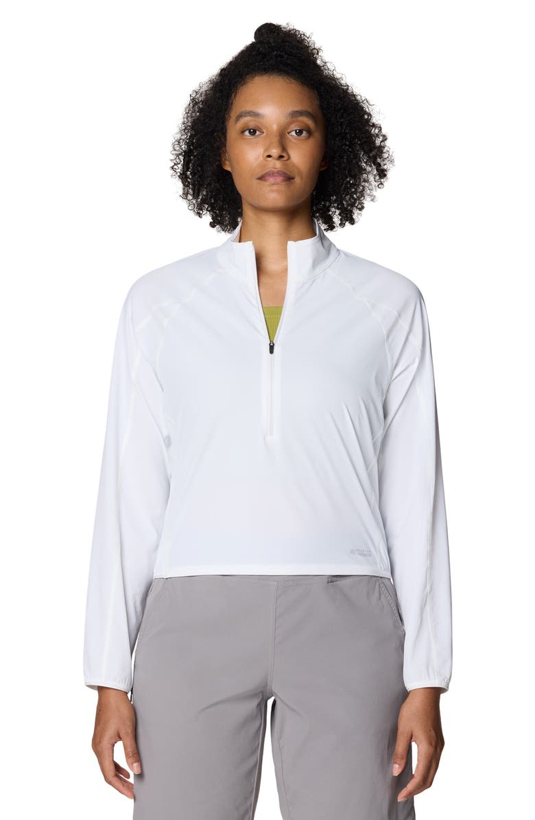Mountain Hardwear Sunshield Half-Zip UPF 50+ Jacket, Alternate, color, Fogbank