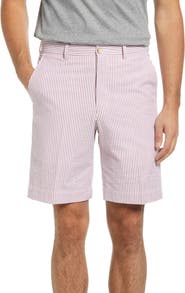 Berle Flat Front Seersucker Shorts