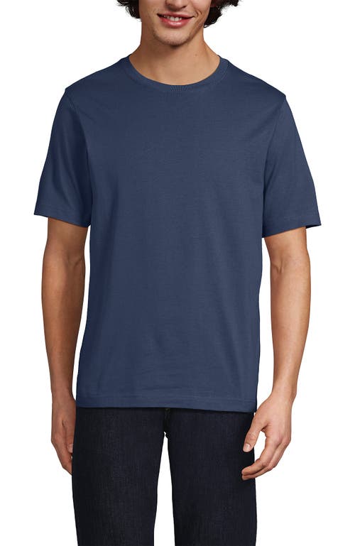 Lands' End Super-t Short Sleeve T-shirt In Blue