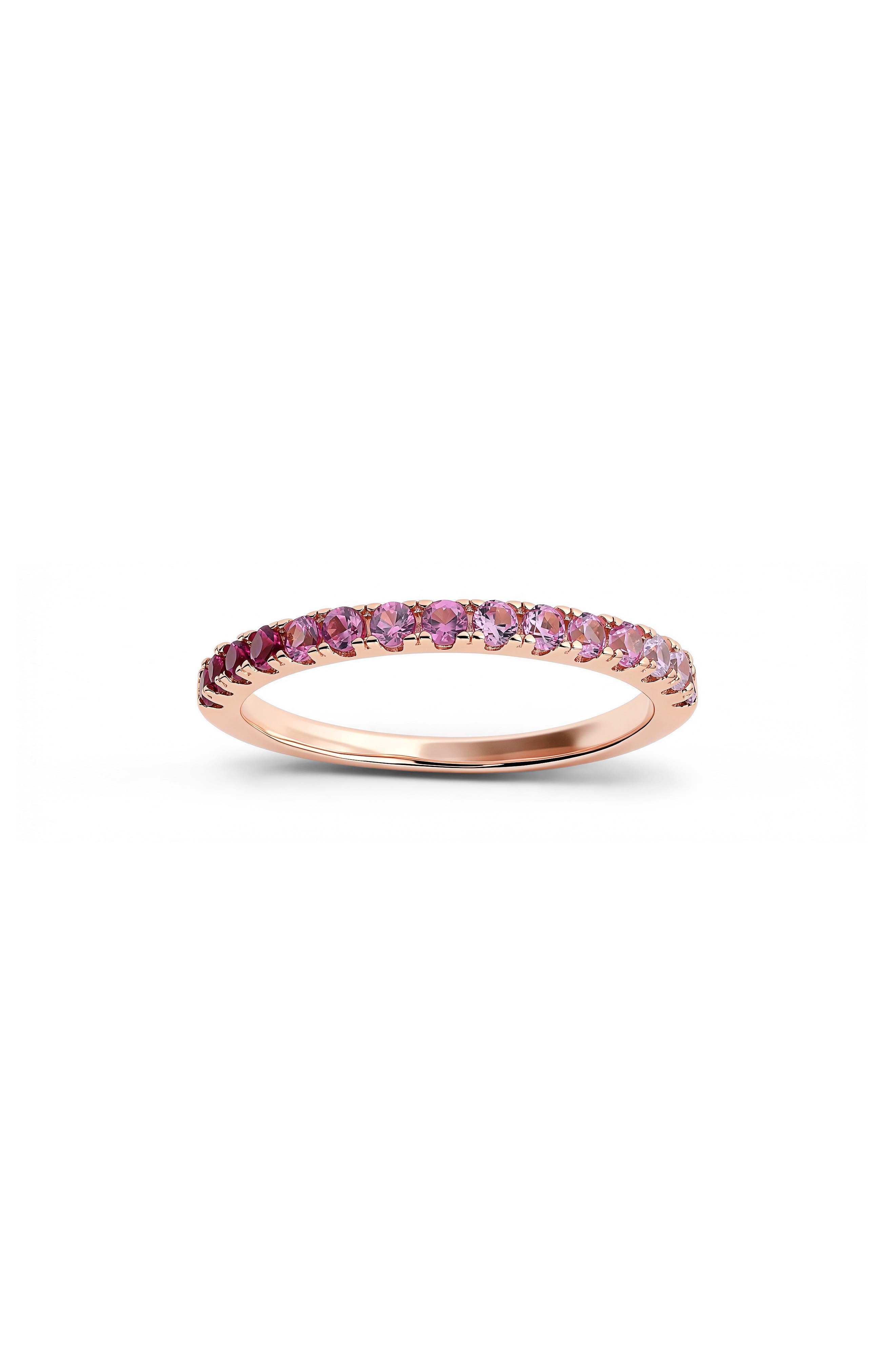 Petite Ombre Cubic Zirconia Band Ring