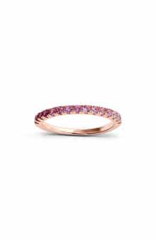 Petite Ombre Cubic Zirconia Band Ring