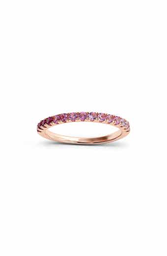 Petite Ombre Cubic Zirconia Band Ring