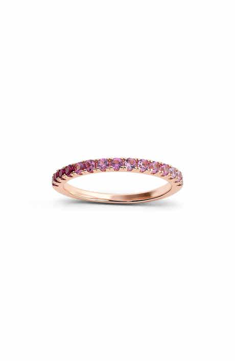 Petite Ombre Cubic Zirconia Band Ring