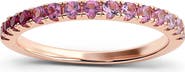 Queen Jewels Petite Ombre Cubic Zirconia Band Ring