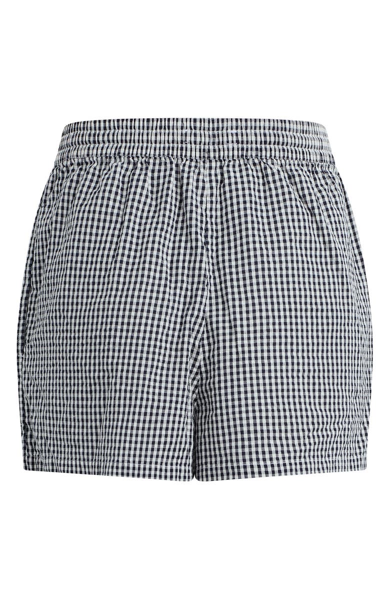 Favorite Daughter The Slip It On Shorts, Alternate, color, Navy/ White