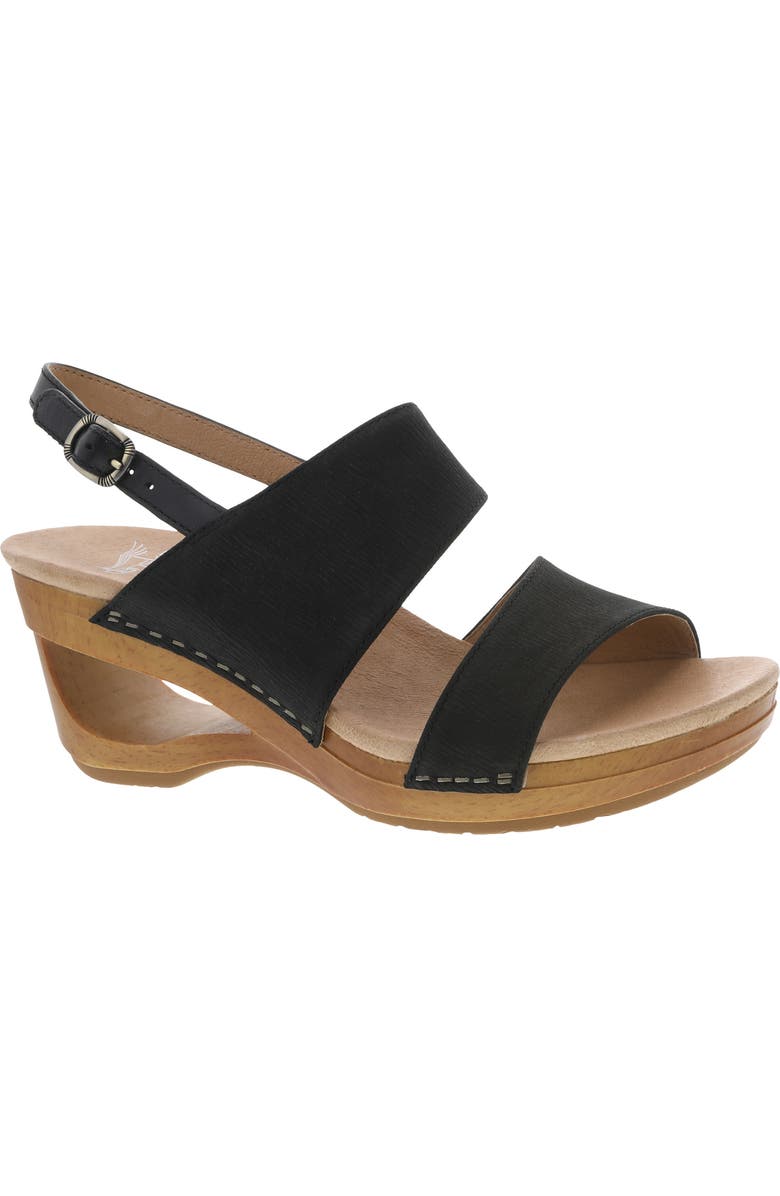 Dansko Tamia Cutout Wedge Sandal, Main, color,