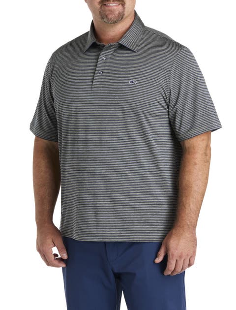 Big 
Tall Striped Sankaty Performance Polo Shirt