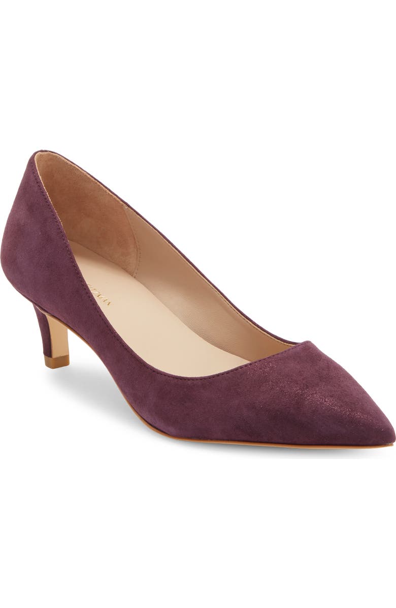 Stuart Weitzman Dancer Pointed Toe Pump, Main, color, Bordeaux