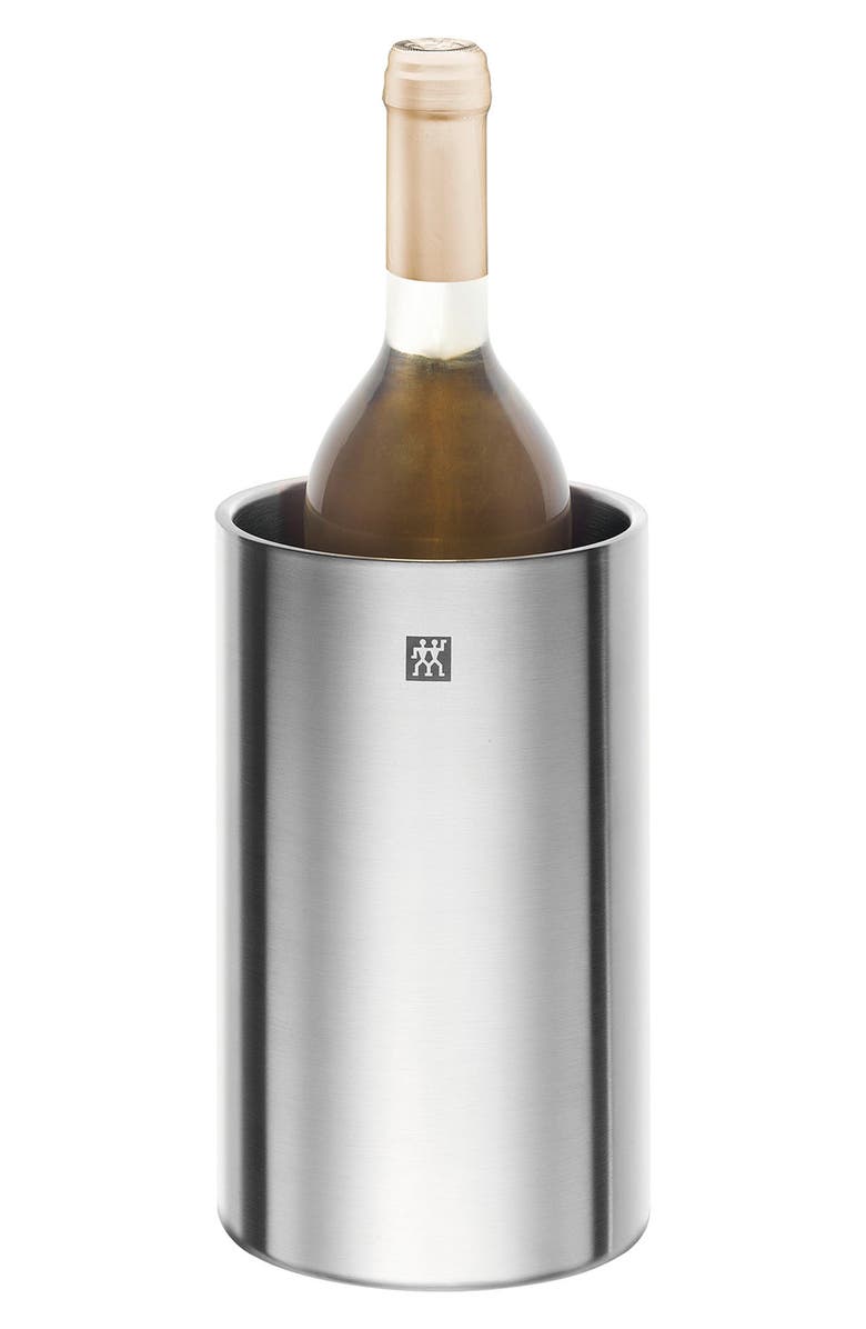 ZWILLING Sommelier Stainless Steel Wine Cooler, Alternate, color, Stainless Steel