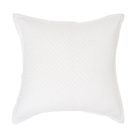 26" x 26" Mila Dove Cotton Euro Sham - Machine Washable