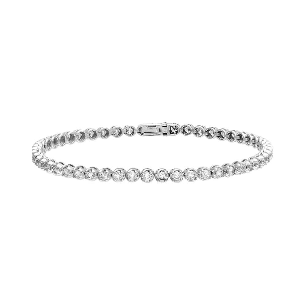 selected 14K White Gold - 3 Carat