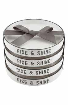 Rise & Shine Set of 4 Brunch Plates