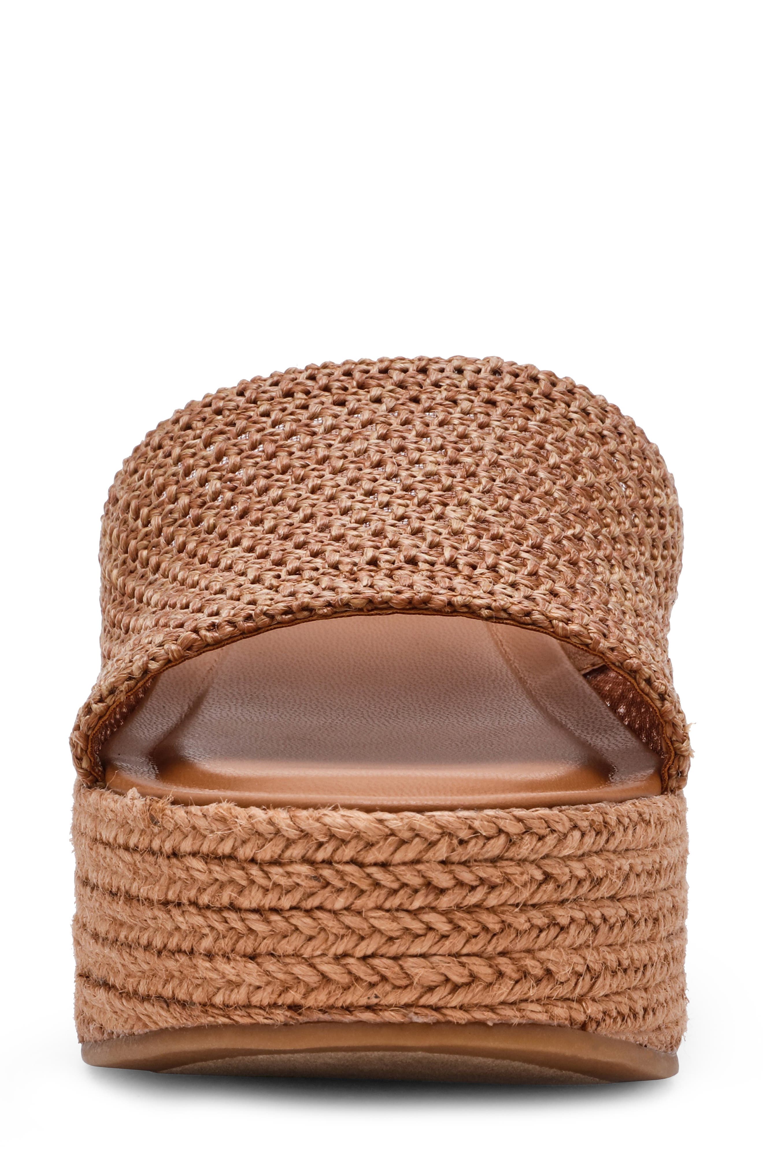 Steve Madden Trippy Platform Sandal, Alternate, color, Cognac