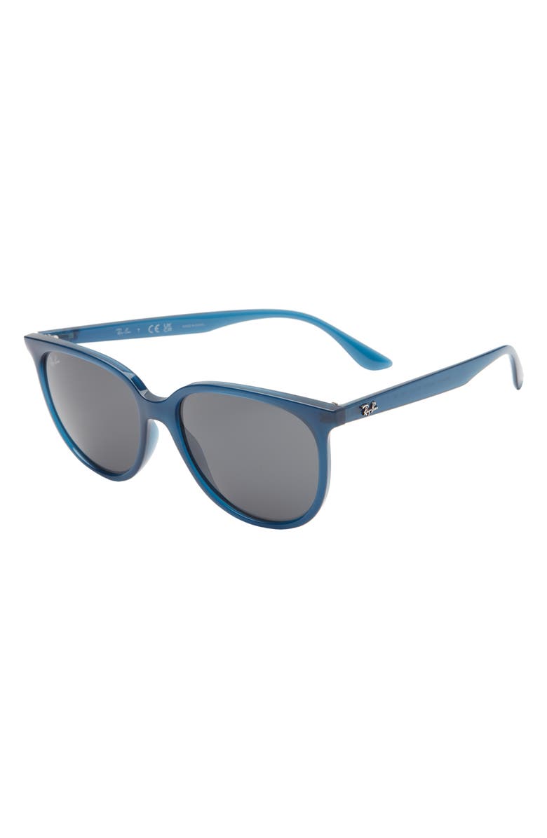 Ray-Ban 54mm Square Sunglasses, Alternate, color, Blue/ Grey
