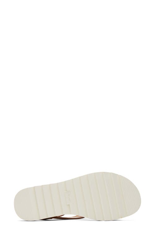 Shop Toms Rory Ankle Strap Sandal In Tan