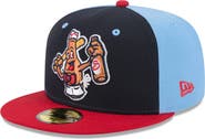 New Era Men's New Era  Navy Salem Red Sox Theme Nights 59FIFTY Fitted Hat