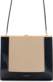 Saint Laurent Small Sac Colorblock Leather Shoulder Bag