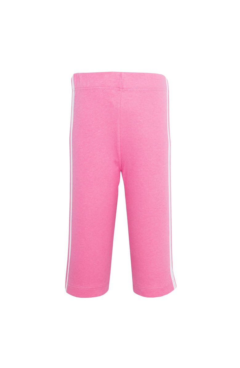 Hudson Baby Cotton Athletic Pants 4Pk, Alternate, color, Fuchsia Black