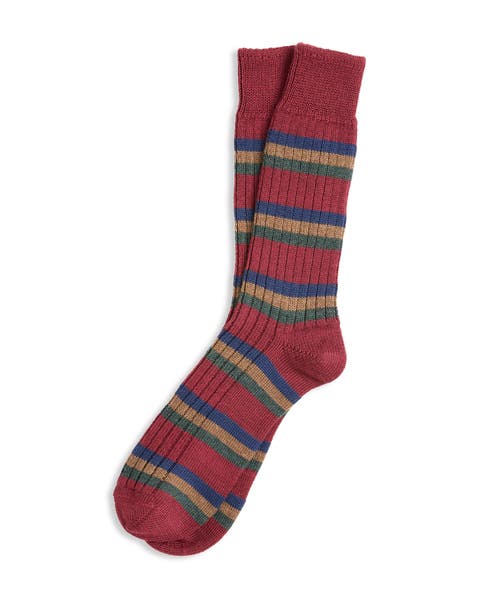 Cotton Stripe Sock